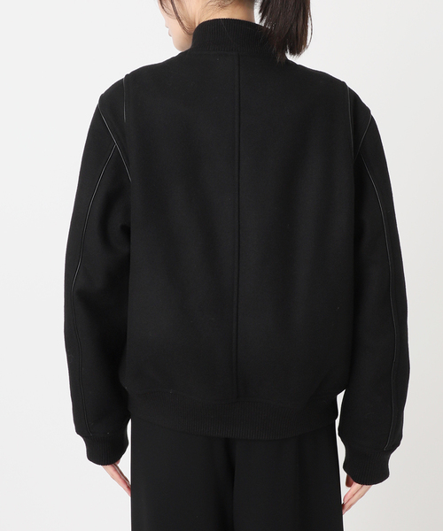 AP STUDIO(エーピーストゥディオ)の「【DUNST/ダンスト】スタジアムジャンバー(スタジャン・レディース・ブラック・FREE)」の16枚目の写真