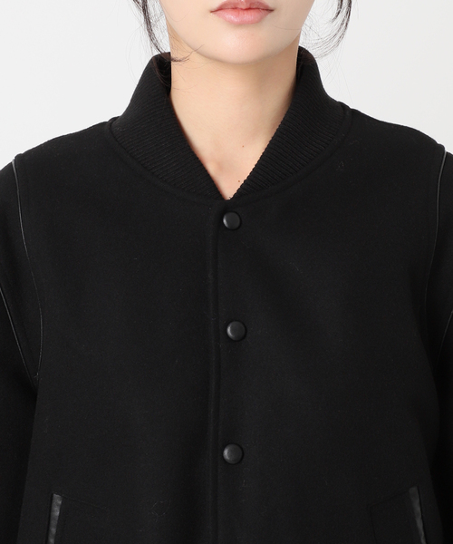 AP STUDIO(エーピーストゥディオ)の「【DUNST/ダンスト】スタジアムジャンバー(スタジャン・レディース・ブラック・FREE)」の17枚目の写真