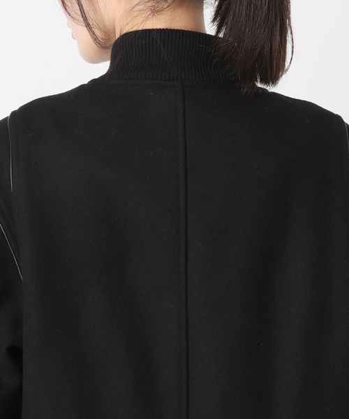 AP STUDIO(エーピーストゥディオ)の「【DUNST/ダンスト】スタジアムジャンバー(スタジャン・レディース・ブラック・FREE)」の18枚目の写真