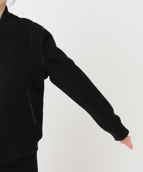 AP STUDIO(エーピーストゥディオ)の「【DUNST/ダンスト】スタジアムジャンバー(スタジャン・レディース・ブラック・FREE)」の19枚目の写真