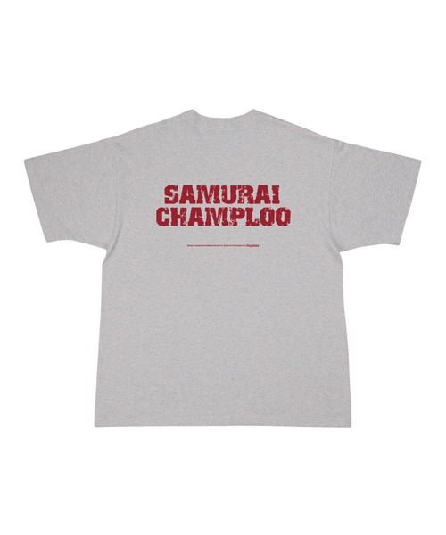 【新品 未使用 】サムライチャンプルー Tシャツ ホワイト Lサイズ YEN TOWN MARKET tシャツ 「SAMURAI CHAMPLOO」サムライ