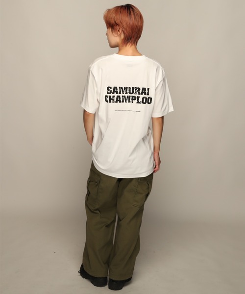 YEN TOWN MARKET(イェンタウンマーケット)の「【SAMURAI CHAMPLOO】サムライチャンプルー ストーリー Tシャツ(Tシャツ/カットソー・メンズ・ロイヤルブルー/ヘザーグレー/ブラック/ホワイト・L/M/XL)」の18枚目の写真