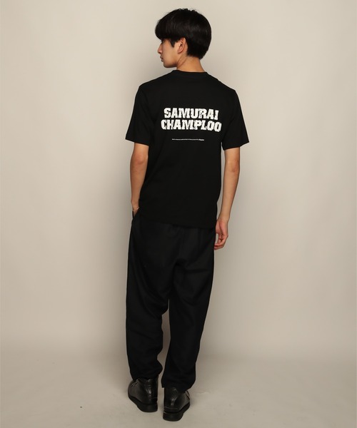 YEN TOWN MARKET(イェンタウンマーケット)の「【SAMURAI CHAMPLOO】サムライチャンプルー ストーリー Tシャツ(Tシャツ/カットソー・メンズ・ロイヤルブルー/ヘザーグレー/ブラック/ホワイト・L/M/XL)」の21枚目の写真
