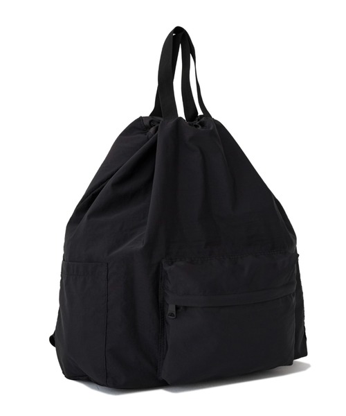 PACKING（パッキング）の「PACKING/パッキング  LIGHT LIGHT NAP BACK PACK PA-045（バックパック/リュック・メンズ・ブラック・FREE）」の3枚目の写真