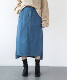 blanc basque（ブランバスク）の「12oz デニムタイトスカート（デニムスカート）」