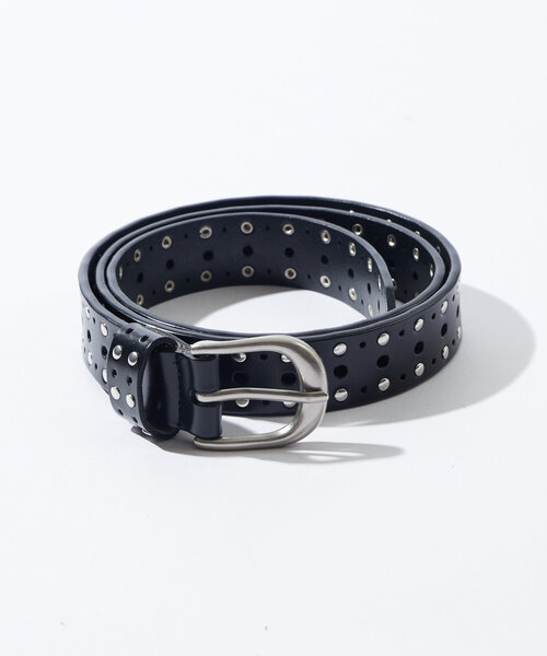 WHO'S WHO gallery(フーズフーギャラリー)の「スタッズベルト(ベルト・レディース・ブラック・FREE)」の1枚目の写真