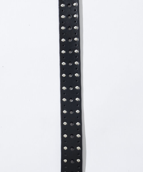 WHO'S WHO gallery(フーズフーギャラリー)の「スタッズベルト(ベルト・レディース・ブラック・FREE)」の3枚目の写真