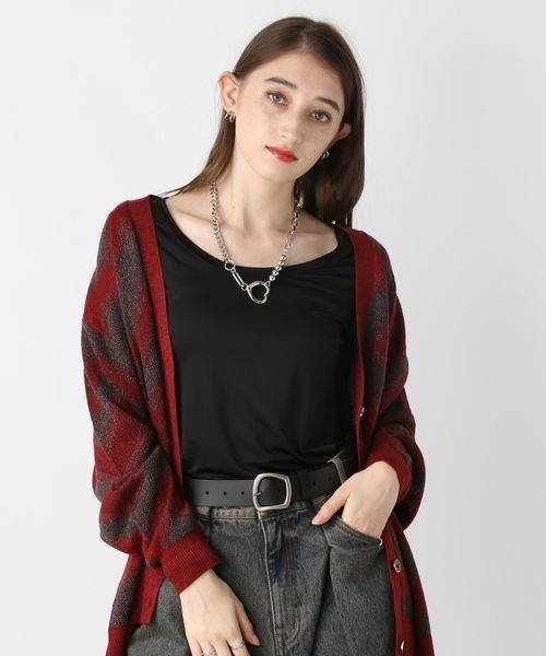JEANASIS(ジーナシス)の「TRバレエネックLS TEE/211039(Tシャツ/カットソー・レディース・ブルー/チャコールグレー/ブラック・FREE)」の14枚目の写真