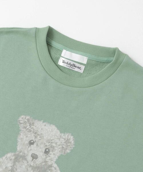 SENSE OF PLACE by URBAN RESEARCH(センスオブプレイスバイアーバンリサーチ)の「『別注』TeddyBear×SENSE OF PLACE テディベアクルーネックスウェット(スウェット・メンズ・オートミール/ネイビー/ミント・MEDIUM/LARGE)」の19枚目の写真