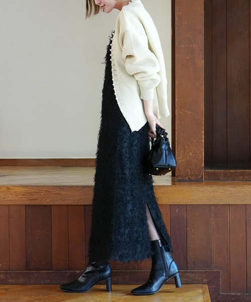 スクエアトゥ レートヒールショートブーツ/ミドルブーツ（ブーツ）｜AmiAmi（アミアミ）