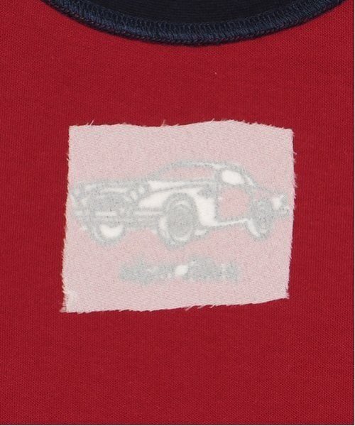 petit main（プティマイン）の「【プティプラ】BOYS長袖Tシャツ（Tシャツ/カットソー・キッズ・オフホワイト/ブルー/ライトグリーン/レッド/ネイビー/ブラック×ホワイト/エメラルド/マルチ/トップグレー/ライトベージュ・80ｃｍ/90cm/100cm/110cm/120cm/130cm）」の19枚目の写真