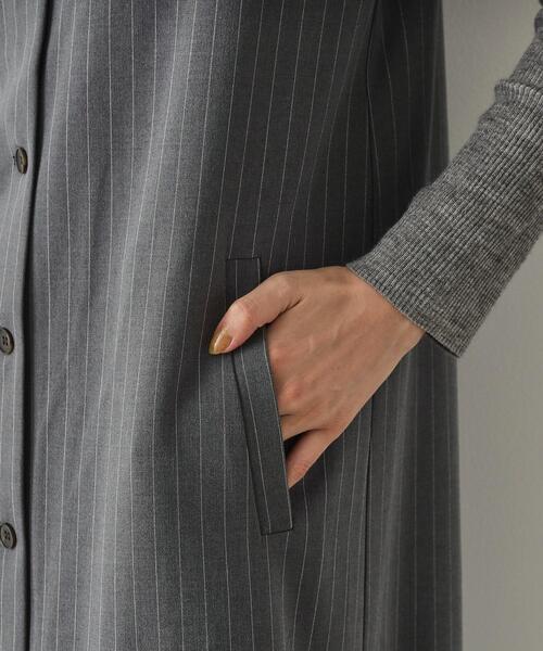 OPAQUE.CLIP（オペークドットクリップ）の「◆2WAY Vネックジャンパースカート【洗える】（ワンピース・レディース・ブラック/グレー系2・36/38/40）」の16枚目の写真