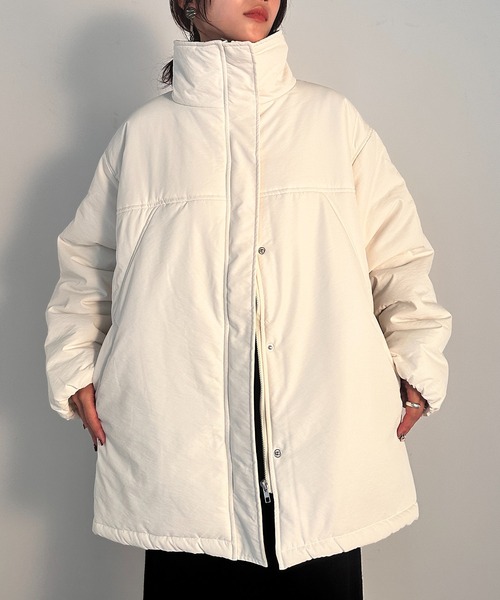 セール】【vieux by MAISON BREEZE】Stand collar padded jacket #1