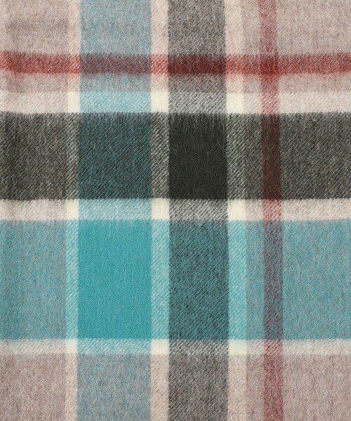 ANY（エニィ）の「ウールストール（マフラー・レディース・レッド系1/ブラック系1/ブルー系1/カーキ系1/ピンク系1・F）」の10枚目の写真