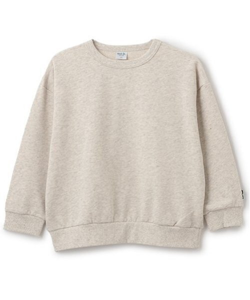 and D. petit main（アンドディープティマイン）の「ムジカラーワイドスウェット（スウェット・キッズ・オートミール/オレンジ/ネイビー/チャコール/ピンク/ブラック・100cm/110cm/120cm/130cm/140cm/150cm）」の4枚目の写真