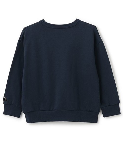 and D. petit main（アンドディープティマイン）の「ムジカラーワイドスウェット（スウェット・キッズ・オートミール/オレンジ/ネイビー/チャコール/ピンク/ブラック・100cm/110cm/120cm/130cm/140cm/150cm）」の7枚目の写真