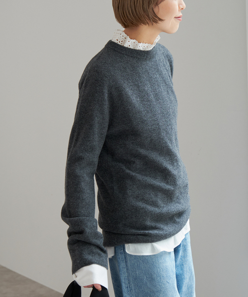 美品 スピックアンドスパン 24AW コットンエンブロイダリーカラーブラウス Spick & Span（スピックアンドスパン）の「コットンエンブロイ
