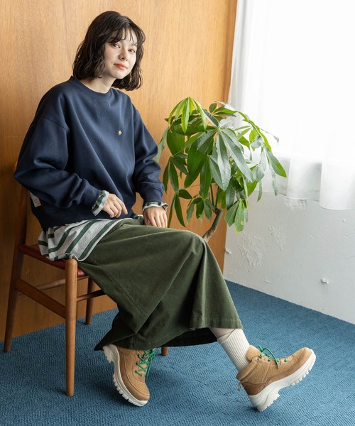 セール】キャラメルパッチZIPスカート（スカート）｜niko and