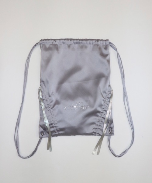 FCMM(エフシーエムエム)の「【日本限定】RIBBON NAP SACK/リボンナップサック(バックパック/リュック・レディース・ブラック/シャンパン/ブルーグレー/ピンク/ライトグリーン/ネイビー・FREE)」の18枚目の写真
