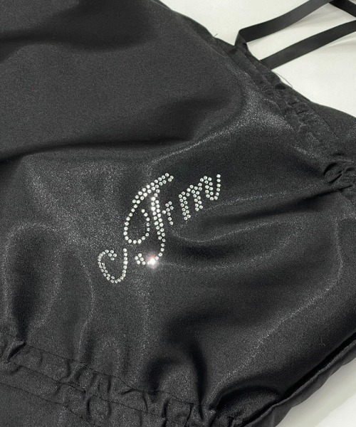 FCMM(エフシーエムエム)の「【日本限定】RIBBON NAP SACK/リボンナップサック(バックパック/リュック・レディース・ブラック/シャンパン/ブルーグレー/ピンク/ライトグリーン/ネイビー・FREE)」の12枚目の写真