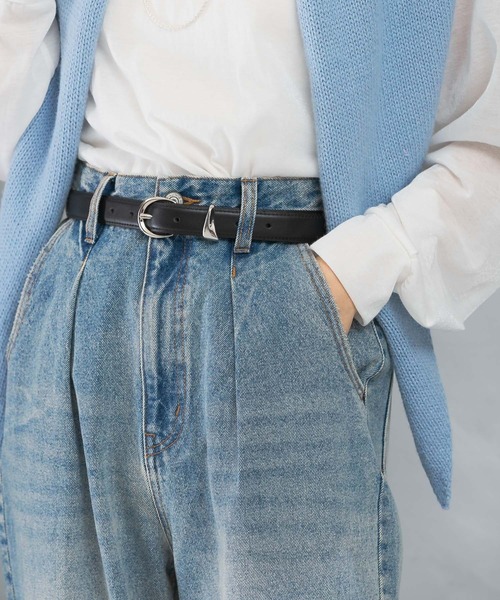 URBAN RESEARCH ROSSO WOMEN（アーバンリサーチ　ロッソ）の「LE VERNIS　Moon belt（ベルト・レディース・ブラック/ブラウン・-）」の2枚目の写真