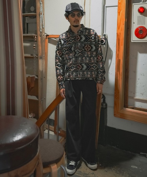 improves（インプローブス）の「切替 ハンチングキャップ（ハンチング/ベレー帽・メンズ・ブラック/ブラウン・FREE）」の4枚目の写真