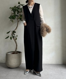 【WEB限定】フラップポケットサロペット