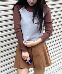 madrepadre（マドレパドレ）の「ハイネックダブルジップニット（その他トップス）」