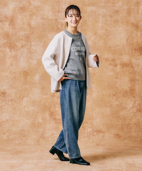 GLOBAL WORK（グローバルワーク）の「軽やかストレッチミドルコート