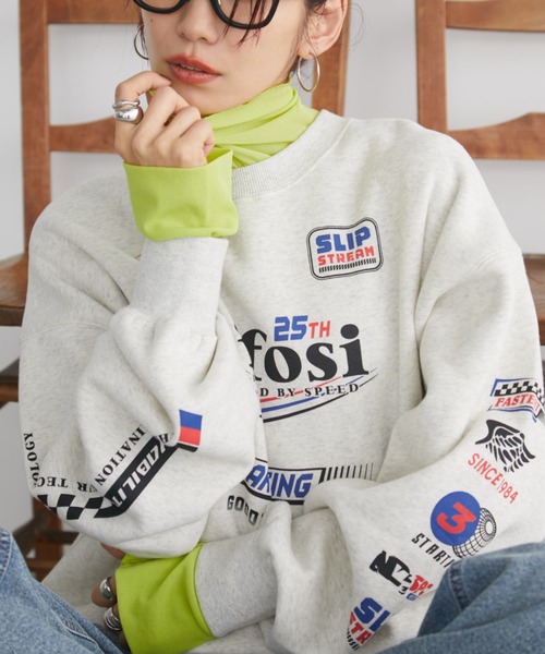 Auntie Rosa Holiday（アンティローザホリデー）の「パワーメッシュハイネックプルオーバー（Tシャツ/カットソー・レディース・グリーン/ピンク/グレー/ブラック・FREE）」の3枚目の写真