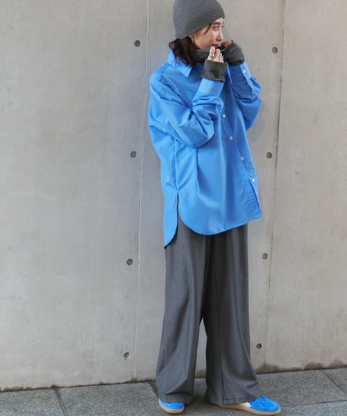 Auntie Rosa Holiday（アンティローザホリデー）の「パワーメッシュハイネックプルオーバー（Tシャツ/カットソー・レディース・グリーン/ピンク/グレー/ブラック・FREE）」の10枚目の写真