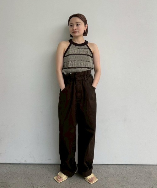 UNOF knit tank top ふじあみ　タンクトップ 82955215b_8_d_500.jpg