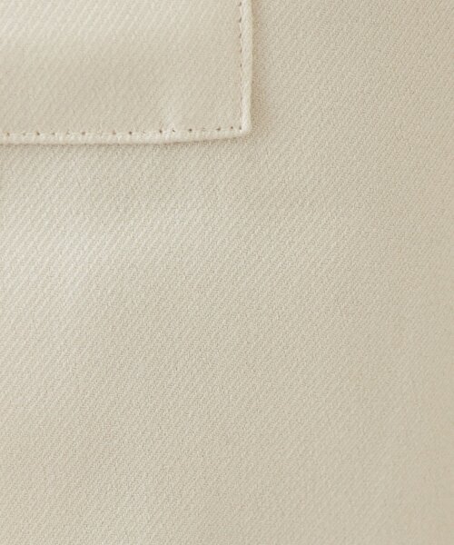 OPAQUE.CLIP（オペークドットクリップ）の「◆ウールライクカーゴパンツ【洗濯機洗い可】（その他パンツ・レディース・アイボリー/ブラック・38/40/42）」の6枚目の写真