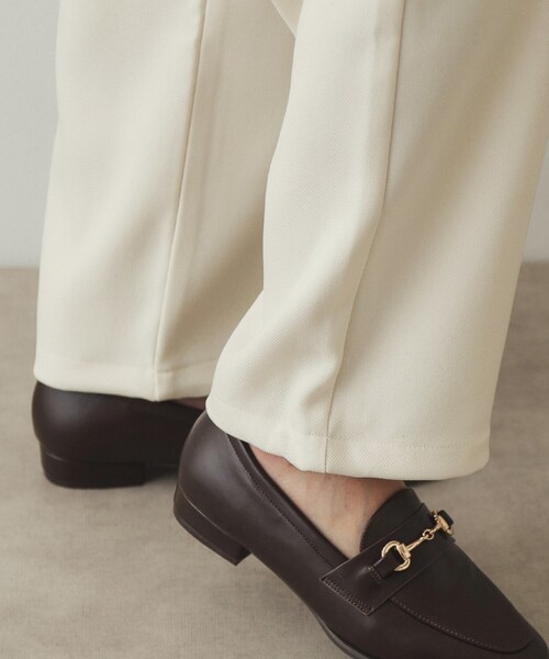 OPAQUE.CLIP（オペークドットクリップ）の「◆ウールライクカーゴパンツ【洗濯機洗い可】（その他パンツ・レディース・アイボリー/ブラック・38/40/42）」の22枚目の写真