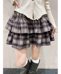 PHILLY | 【PHILLY】チェックティアードミニスカート(スカート)