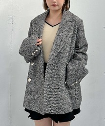 archives | ヘリンボーンダブルジャケットコート(チェスターコート)