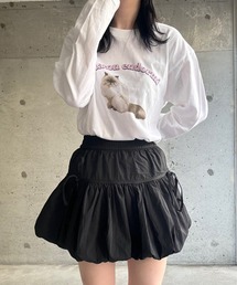アニマルプリントロングTシャツ
