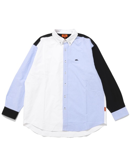 KRIFF MAYER（クリフメイヤー）の「フライングラビットoxシャツ（シャツ/ブラウス・メンズ・カラフル/オレンジ/ブラック/オフホワイト・MEDIUM/LARGE/X-LARGE）」の4枚目の写真