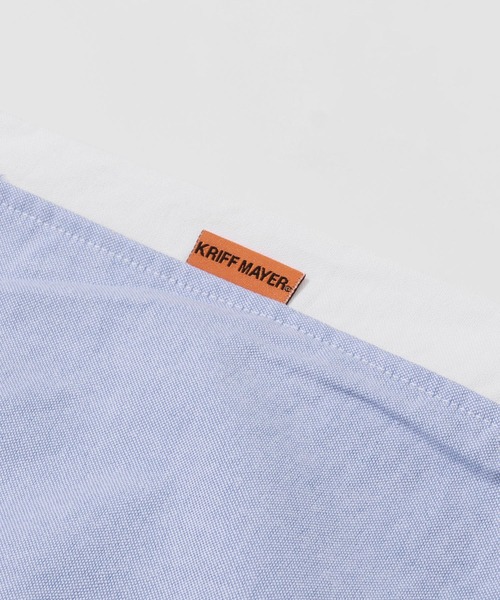 KRIFF MAYER（クリフメイヤー）の「フライングラビットoxシャツ（シャツ/ブラウス・メンズ・カラフル/オレンジ/ブラック/オフホワイト・MEDIUM/LARGE/X-LARGE）」の14枚目の写真