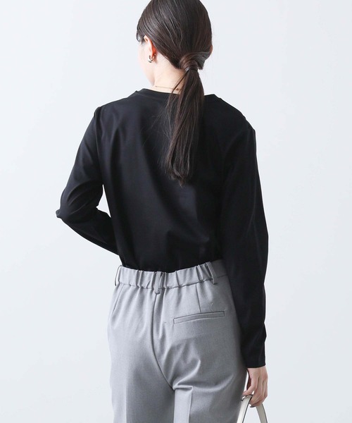 今季秋冬　新品　グレディブリリアン　スムースブラシロゴカットソー セール】スムースブラシロゴカットソー（Tシャツ/カットソー