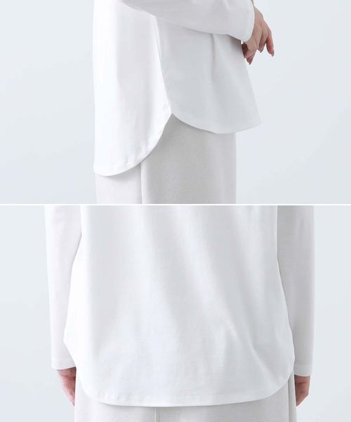 今季秋冬　新品　グレディブリリアン　スムースブラシロゴカットソー セール】スムースブラシロゴカットソー（Tシャツ/カットソー
