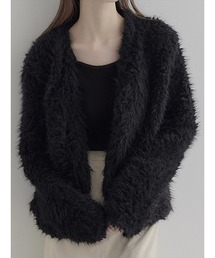 amel eco fur no collar jacket エイメル