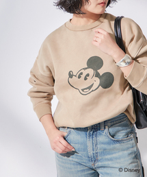 【MICKEY】ピグメントスウェットプルオーバー