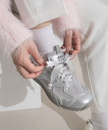 rectangle（レクタングル）の「サテンリボンスニーカー（スニーカー）」