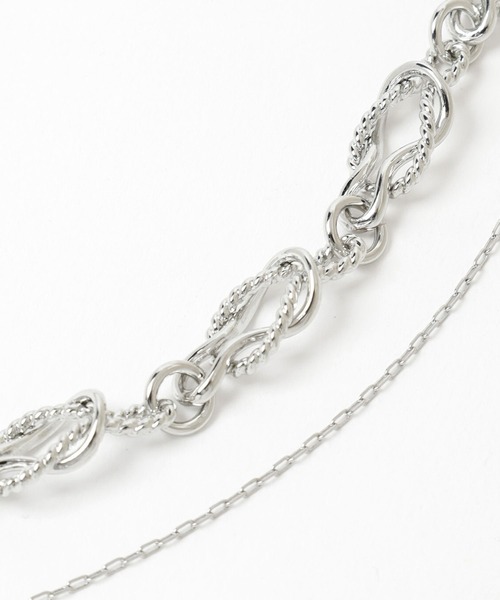 HARE（ハレ）の「デザイン2Pセットネックレス(HARE)（ネックレス・レディース・シルバー/ゴールド・FREE）」の14枚目の写真