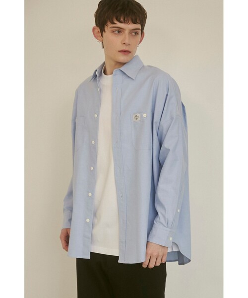 coen(コーエン)の「【PARKING】OXFORD SHIRT(シャツ/ブラウス・メンズ・ホワイト/コバルトブルー/ネイビー・M/L/XL)」の3枚目の写真