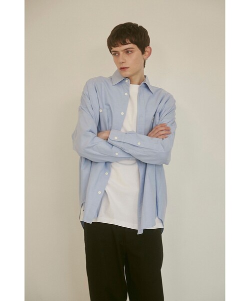 coen(コーエン)の「【PARKING】OXFORD SHIRT(シャツ/ブラウス・メンズ・ホワイト/コバルトブルー/ネイビー・M/L/XL)」の10枚目の写真