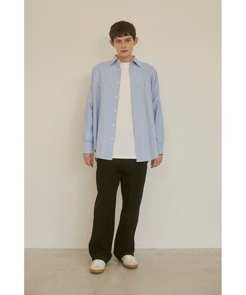 coen(コーエン)の「【PARKING】OXFORD SHIRT(シャツ/ブラウス・メンズ・ホワイト/コバルトブルー/ネイビー・M/L/XL)」の12枚目の写真