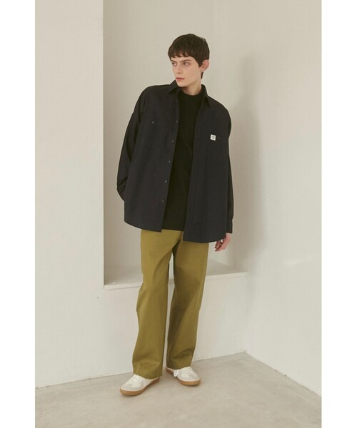 coen(コーエン)の「【PARKING】OXFORD SHIRT(シャツ/ブラウス・メンズ・ホワイト/コバルトブルー/ネイビー・M/L/XL)」の18枚目の写真