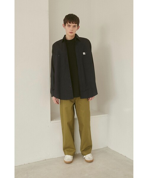 coen(コーエン)の「【PARKING】OXFORD SHIRT(シャツ/ブラウス・メンズ・ホワイト/コバルトブルー/ネイビー・M/L/XL)」の19枚目の写真